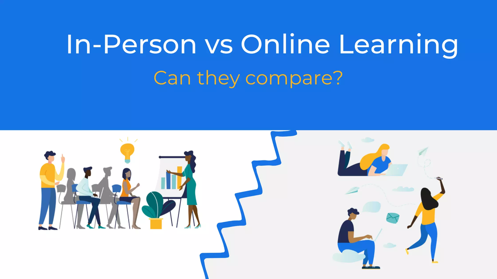 online education vs. in-person classes